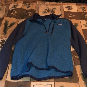 Blue Patagonia Fleece